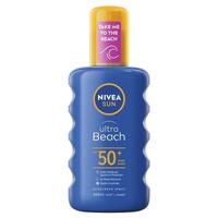 NIVEA Sun Ultra Beach SPF50+ Sunscreen Spray 200ml