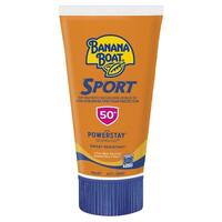 Banana Boat SPF 50+ Sport 100G Tube UVA/UVB Protection Water Resistant