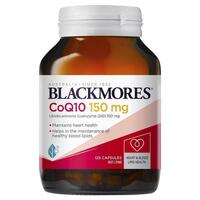 Blackmores CoQ10 150mg Heart Health Vitamin 125 Capsules