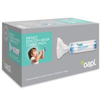 Oapl Space Chamber Combo Infant Spacer plus Mask