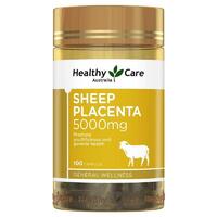 Healthy Care Sheep Placenta 5000mg 100 Improve Physical Vitality General Health
