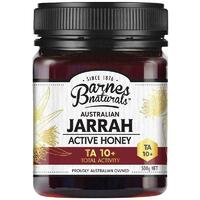 Barnes Naturals Australian 100% Natural Jarrah Honey Total Activity 10+ 500g