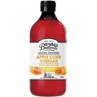 Barnes Naturals Organc Apple Cider Vinegar with the Mother and Honey 500ml