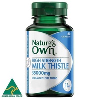 Nature's Own High Strength Milk Thistle 35000 60 Capsules