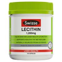 Swisse Ultiboost Lecithin 1200mg 150 Caps Support Healthy Liver Function