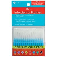 Health & Beauty Interdental Brushes 15 Pieces Size 5