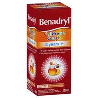 Benadryl Childrens Cough Liquid 200ml