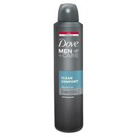 Dove Men+Care Antiperspirant Aerosol Deodorant Clean Comfort 254ml