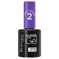 Rimmel Super Gel Nail Polish 001 Top Coat High Gloss Finish Protect Nails