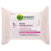 Garnier Micellar Cleansing Wipes 25 Capture Impurities for Sensitive Skin