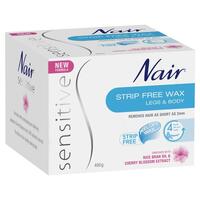 Nair Sensitive Face & Body Strip Free Wax 400g