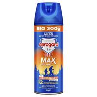 Aerogard Heavy Duty 40% Deet 300g Aerosol
