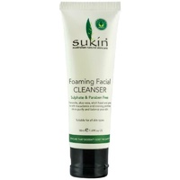 Sukin Foaming Facial Cleanser 50ml Soothes the Skin Light Hydration