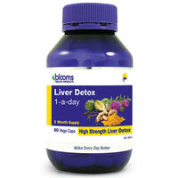 Henry Blooms Liver Detox 1-a-day 60 Capsules Support Liver Function