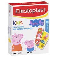 Elastoplast Character Strips Peppa Pig 16 Pack 16 Different Images