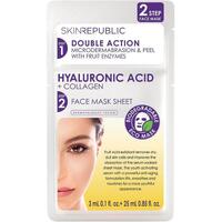Skin Republic Two Step Hyaluronic Acid and Collagen Face Mask
