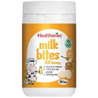 Healtheries Milk Bites New Zealand Honey 50 Bites 190g Source of Calcium