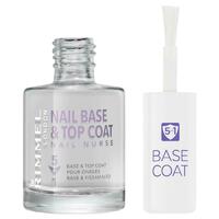 Rimmel Nail Nurse 5 in 1 Base and Top Coat Strong Shinier Moisturised Nails