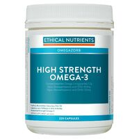 Ethical Nutrients High Strength Omega-3 220 Capsules Support Joint Health