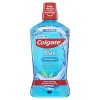 Colgate Plax Alcohol free Antibacterial Mouthwash Peppermint 1L