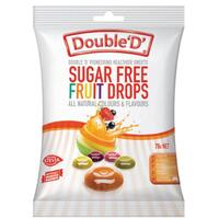 Double D Sugarfree Fruit Drops 70g