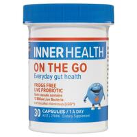Inner Health On The Go 30 Capsules Support Healthy Immune System Vegan Friendly