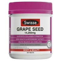 Swisse Ultiboost Grape Seed 14250mg 300 Tablets Maintain Skin Integrity