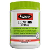 Swisse Ultiboost Lecithin 1200mg 300 Capsules Support Liver Health