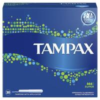 Tampax Tampons Super 20 Pack