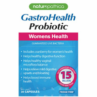Naturopathica Gastrohealth Probiotic Womens Health 30 Capsules