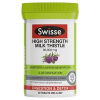 Swisse High Strength Milk Thistle 60 Tablets Liver Regeneration
