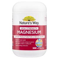 Nature's Way High Strength Magnesium 600mg 300 Tablets