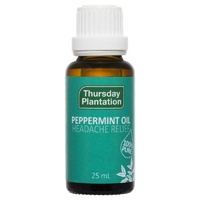 Thursday Plantation Peppermint Oil 25ml Ease Tension Associated Headaches