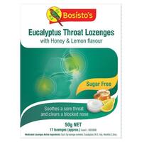 Bosistos Eucalyptus Throat Lozenges 50g