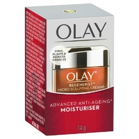 Olay Regenerist Micro Sculpting Moisturiser Mini 14g Firms Reduces Wrinkles