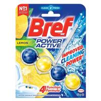 Bref Power Active Juicy Lemon Toilet Block 50g