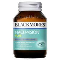 Blackmores Macu Vision Plus 120 Tablets Support Macula Eye Health Antioxidant