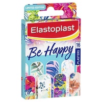 Elastoplast Prints Be Happy Strips 16 Pack Safe and Painless to Remove