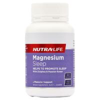 Nutra-Life Magnesium Sleep 60 Capsules Sleep Support Muscle Function