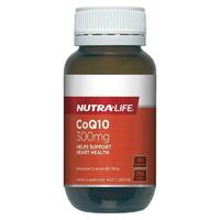 Nutra-Life CoQ10 300mg 60 Capsules Support Cardiovascular Health Immune System