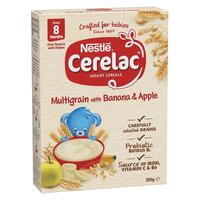 Nestle CERELAC Multigrain with Banana & Apple Baby Cereal Stage 3 ?C 200g