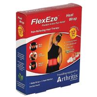 FlexEze Heat Wrap 2 Heat Patches + 1 Body Wrap