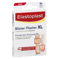 Elastoplast 48676 Foot Care Blister Plaster 5 Extra Large for Large Blisters