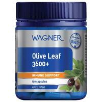 Wagner Olive Leaf 3600+ 100 Capsules Support Healthy Immune System