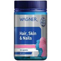 Wagner Hair Skin & Nails 100 Capsules Support Healthy Skin Renewal Process