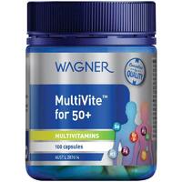 Wagner Multivite For 50+ 100 Capsules Multivitamin Support General Wellbeing