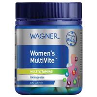 Wagner Womens Multivite 100 Capsules Multivitamin Maintain General Wellbeing