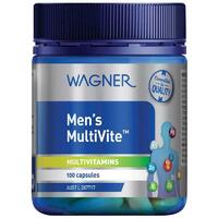 Wagner Mens Multivite 100 Capsules Multivitamin Support General Wellbeing