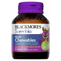 Blackmores Superkids Multi 60 Chewables Support Kids Healthy Growth