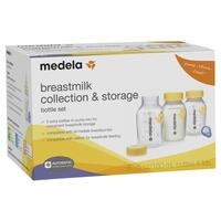 Medela Breastmilk Collection & Storage Bottles 150ml 6 Pack